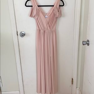 ASOS Petite Off The Shoulder Gown